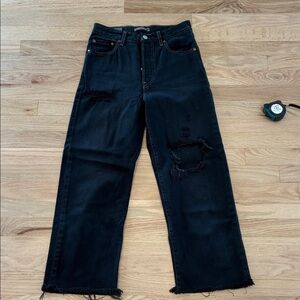 Black Levi ribcage Jean size 26